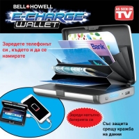 2в1 Портмоне и външна батерия за смартфон E Charge Wallet