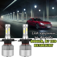 Led крушки за фарове 8000LM, H7 LED HEADLIGHT