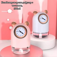Комбиниран арома дифузер с часовник, 300ml