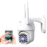 WIFI Камера 2.0MP 23 LED 320° ВЪРТЯЩА КАМЕРА с двойна камера и телефото, IP66 водоустойчива