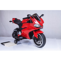 JJ Акумулаторен мотор тип Ducati с меки гуми и кожена седалка