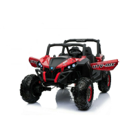JJ Aкумулаторен джип XMX603 Superstar 4x4 кожена седалка MP4 2x12V двуместен