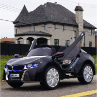 JJ Акумулаторна кола тип BMW 12V с WiFi, кожена седалка и меки гуми