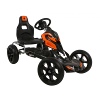JJ Картинг с педали Go-Kart Adrenaline меки гуми