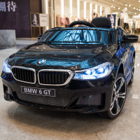 JJ Акумулаторна кола BMW 6 GT с отварящи се врати 12V меки гуми