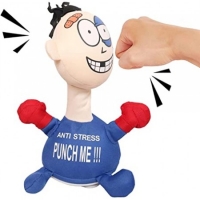 Плюшена интерактивна антистрес играчка Punch me