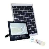Външна LED прожектор лампа 200W 120 градуса, IP 66, модерен дизайн, черен