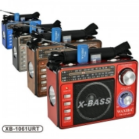 Radio Waxiba XB-1061 URT, MP3, USB, SD, AM/FM/SW