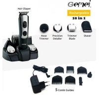 Машинка за подстригване Gemei GM-592, 10 в 1, Многофункционална