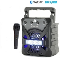 Безжична, Bluetooth колонка с микрофон KTS-1172 3 инча