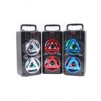 Bluetooth акумулаторна тонколона KTS-1037F 3 ИНЧА 2x5W+МP3