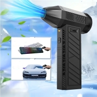 Мини турбо вентилатор X3, мощност 180 W,  130000rpm, за компютър, почистване на дома, барбекю, кола, издухване на растения, охлаждане, сушене и други